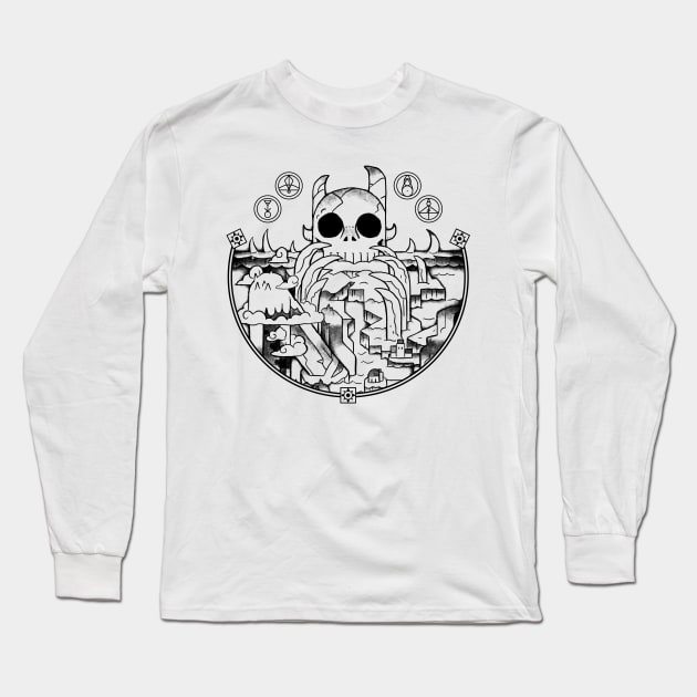 Owl House Circle Long Sleeve T-Shirt by ikaszans